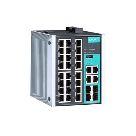 Conmutadores Ethernet Serie EDS-528E
