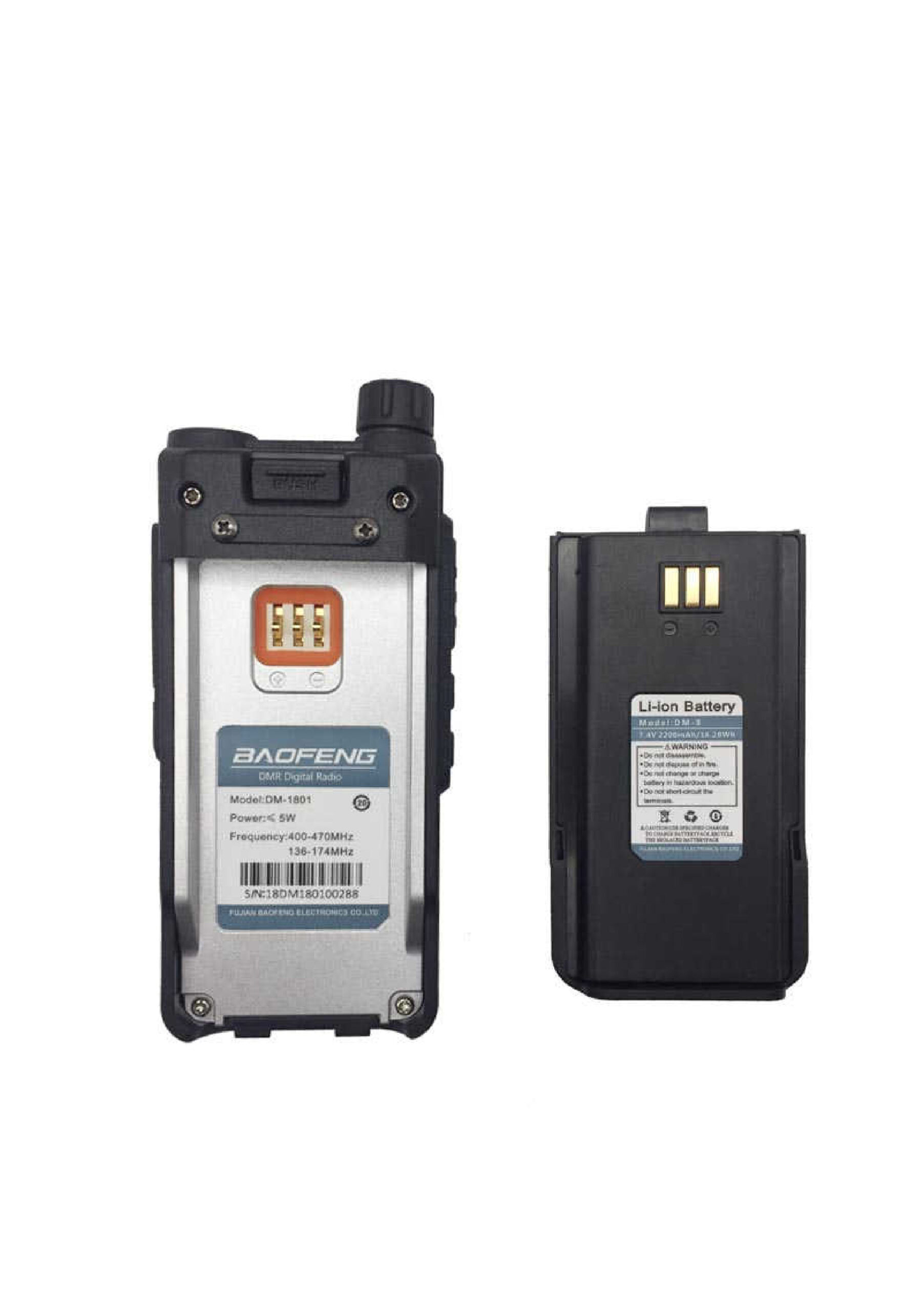 Radio BAOFENG DM-1801 - Imagen 4