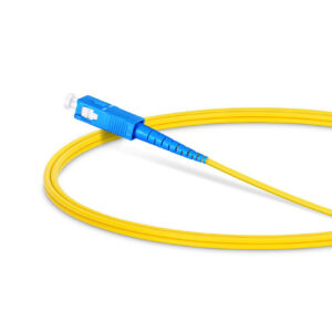 Fibra óptica de cable de conexión blindado
