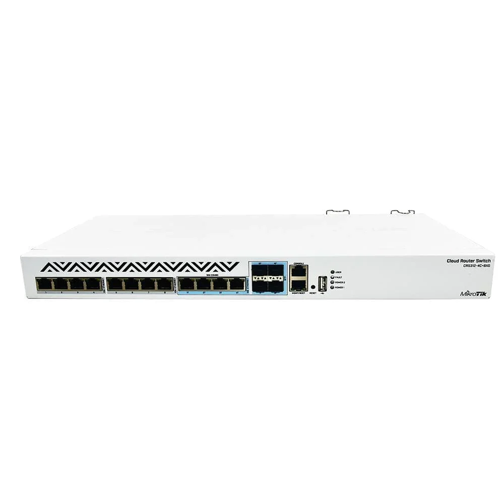 Switch CRS312-4C+8XG-RM