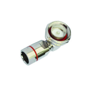 DIN 7/16 Macho 90° para cable