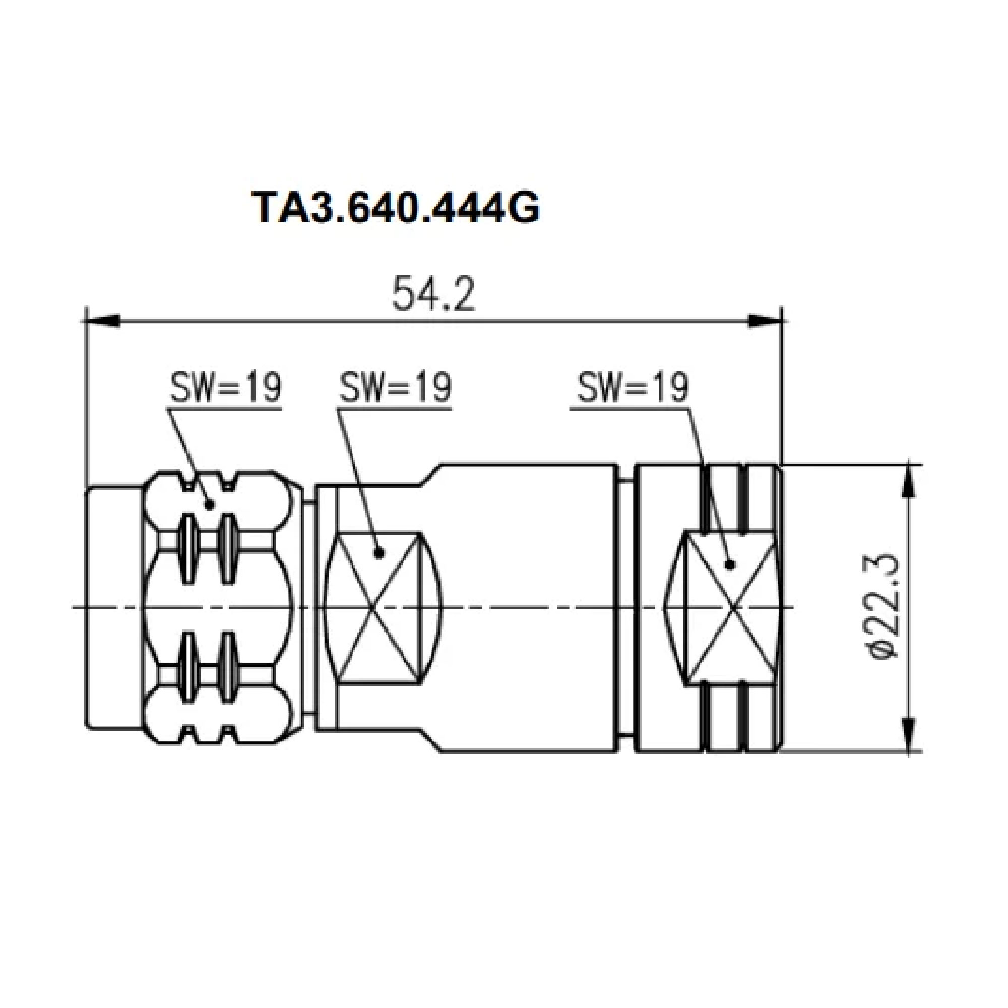 N Macho para cable coaxial - Imagen 4