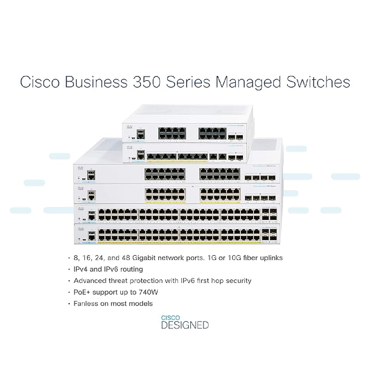 SWITCH CBS350-16FP-2G - Imagen 3