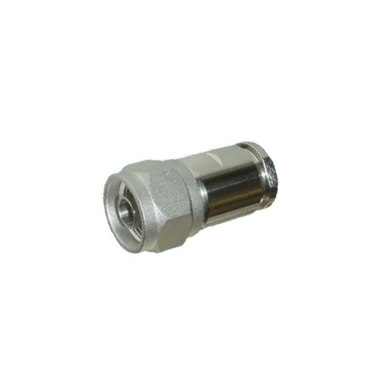 Conector N macho blindado