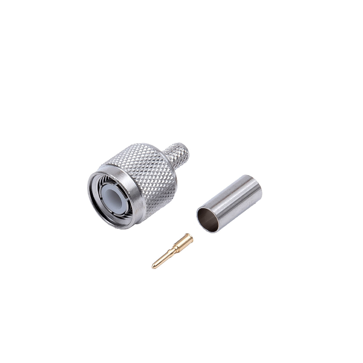 Conector de crimpado macho TNC