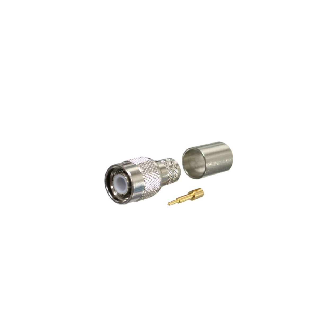 Conector macho para crimpeado