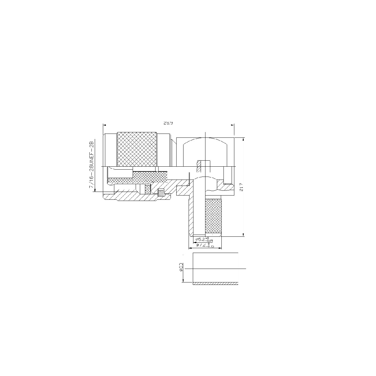 CONECTOR MACHO CRIMP R / A - Image 3