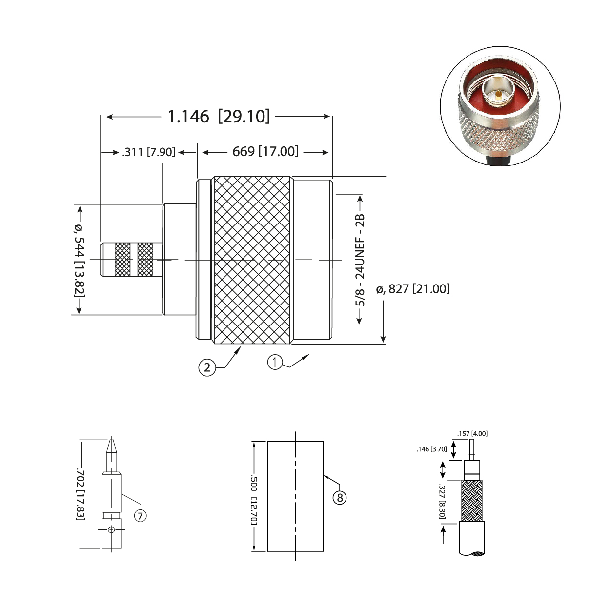 COAXIAL CABLE FOR RG-174 - Image 4