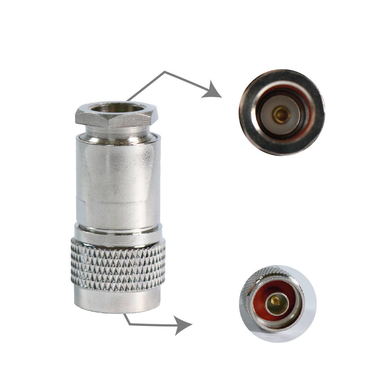Conector N Macho Armado - Imagen 3