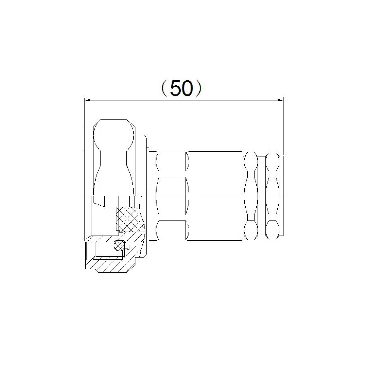 Conector macho DIN 7/16 - Imagen 3
