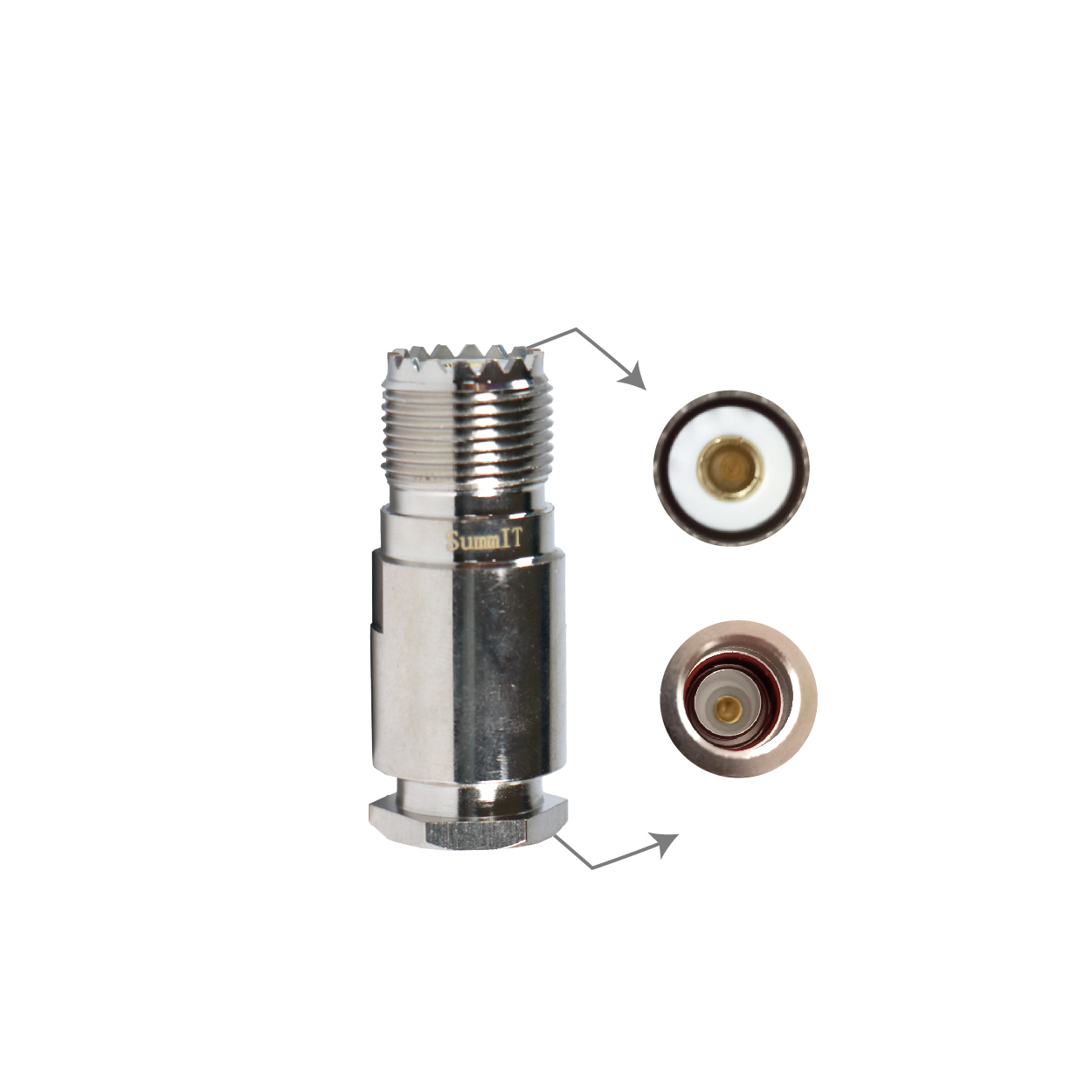 Conector SO239 Hembra - Imagen 2