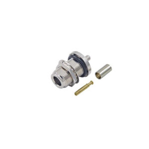 Conector hembra tipo N para mamparo