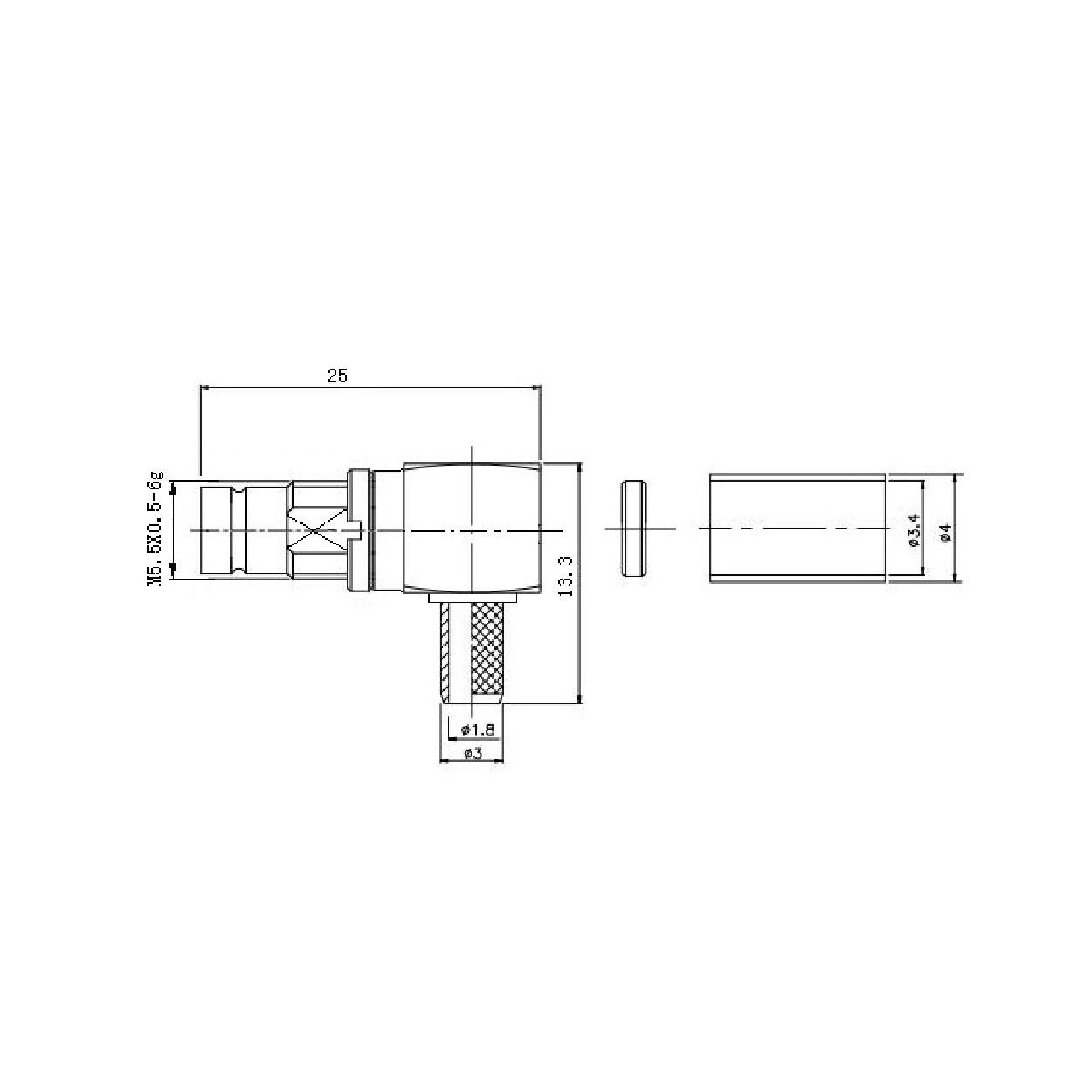 Conector de crimpado hembra R/A - Imagen 3
