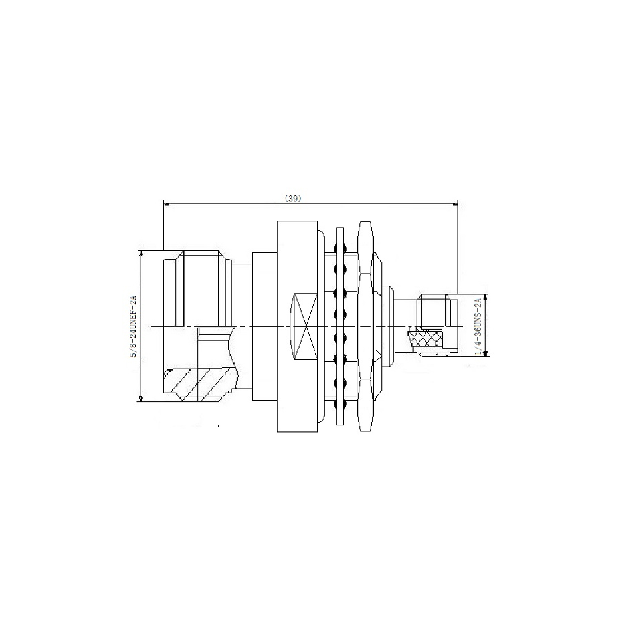 Female BH SMA adapter to female N - Image 3
