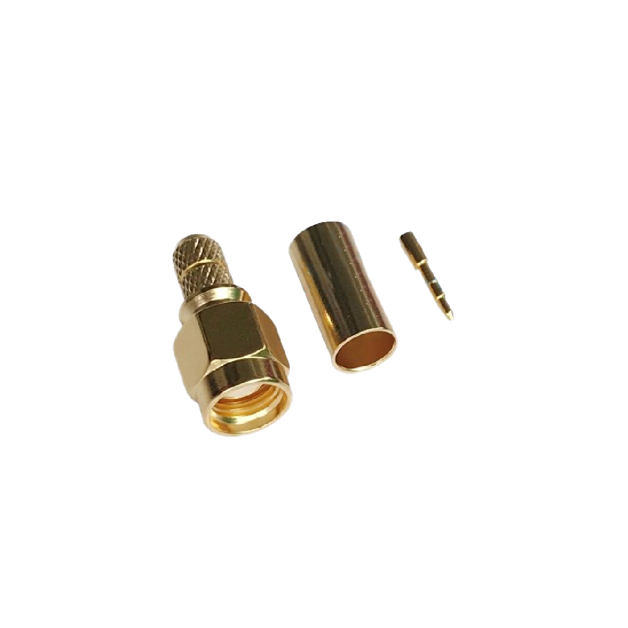 Conector macho SMA de crimpado - Imagen 2