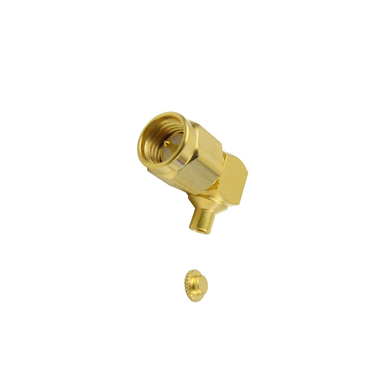 Conector SMA macho en ángulo recto - Imagen 2