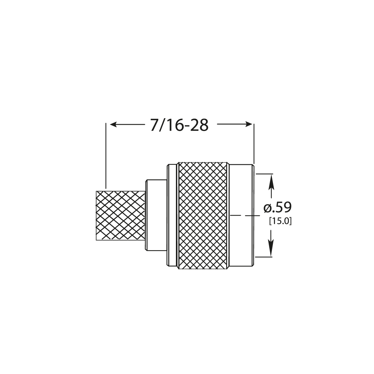 Conector macho N en ángulo recto - Imagen 3