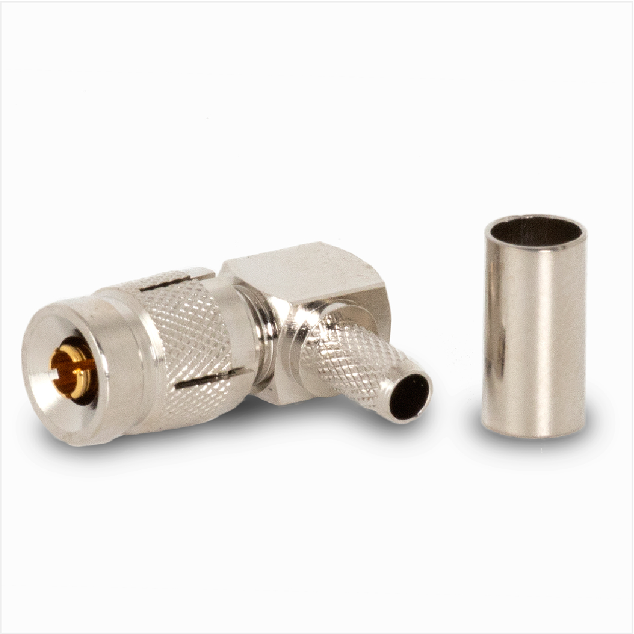 Male R / A connector 1.0 / 2.3